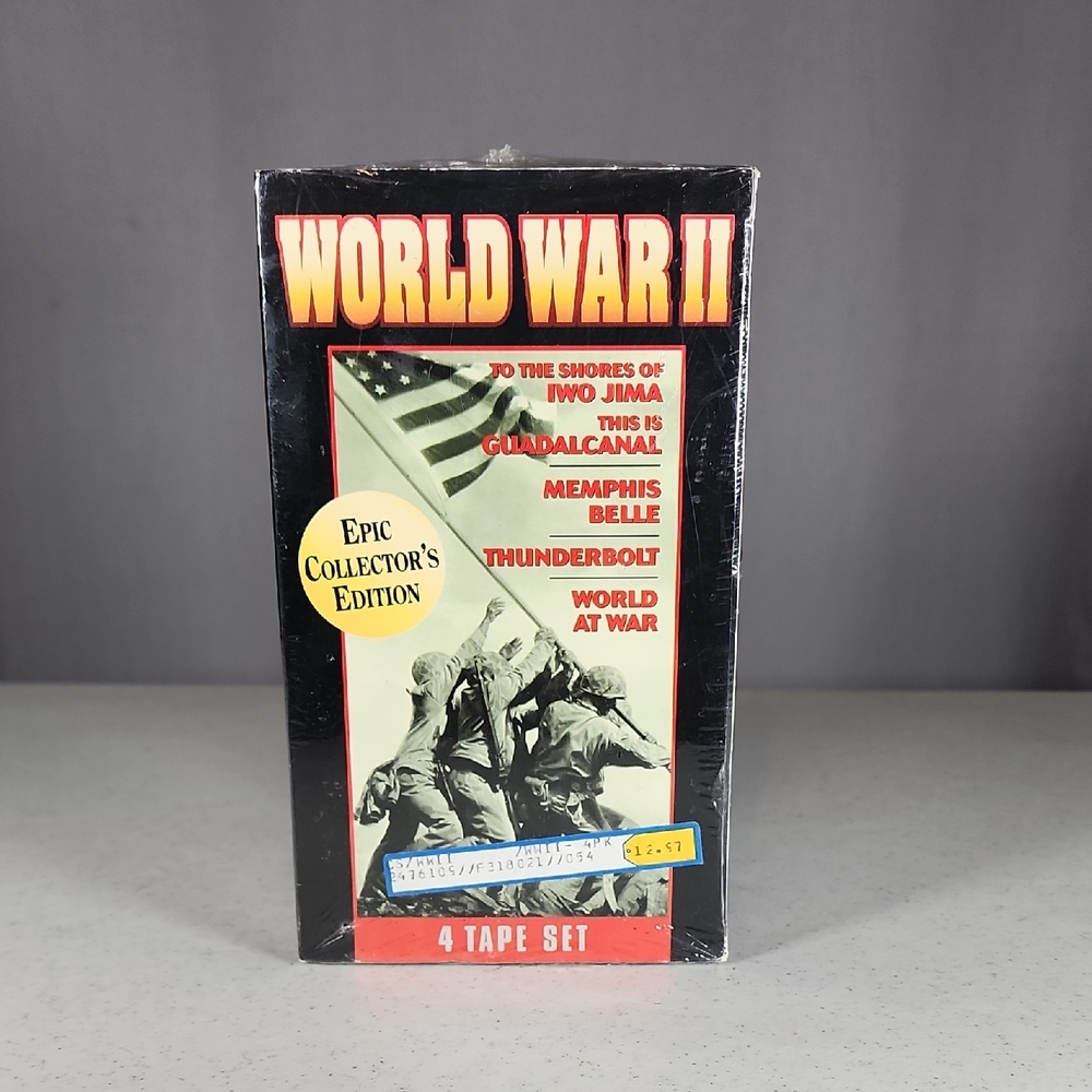 VHS  World War II 4 Tape Set